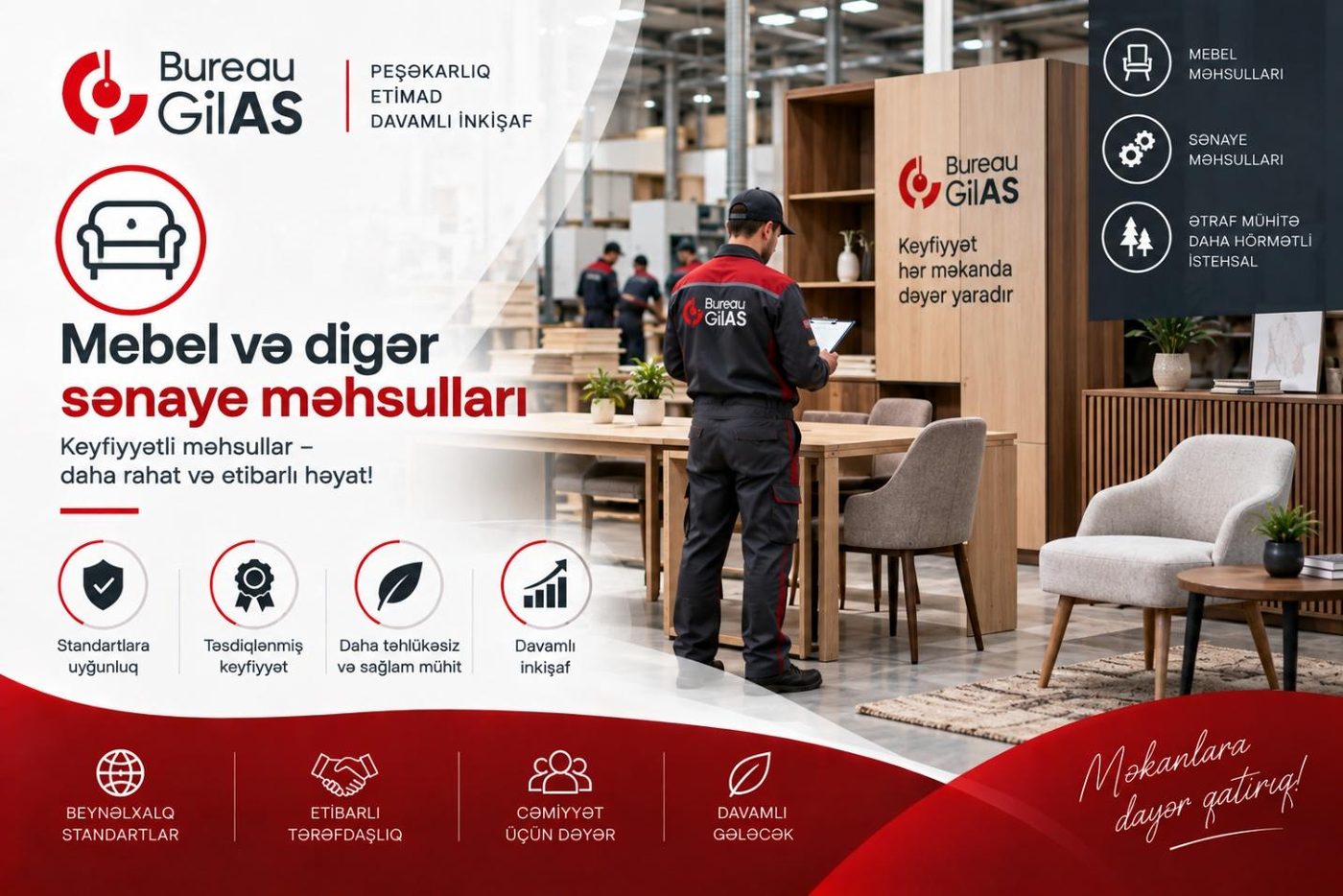 Mebel və digər sənaye məhsulları